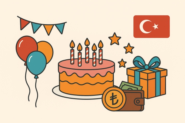 هزینه های برگزاری تولد در ترکیه